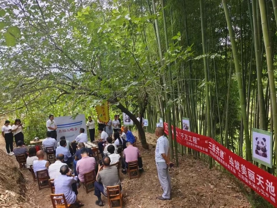 乐虎建设定点帮扶村:汉江竹林“聚红心” 迎接七一“四重奏” 乐虎建设定点帮扶村:汉江竹林“聚红心” 迎接七一“四重奏”